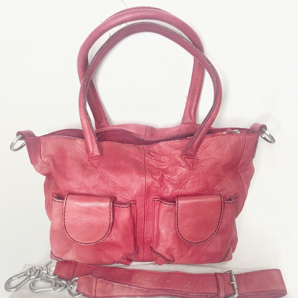Liebeskind leather handbag/crossbody (red)
